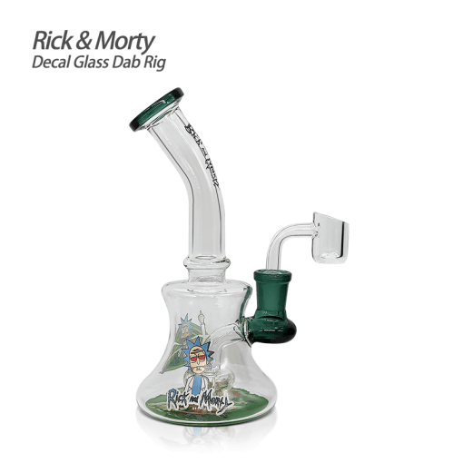 Waxmaid Rick & Morty Tiny Decal Dab Rig