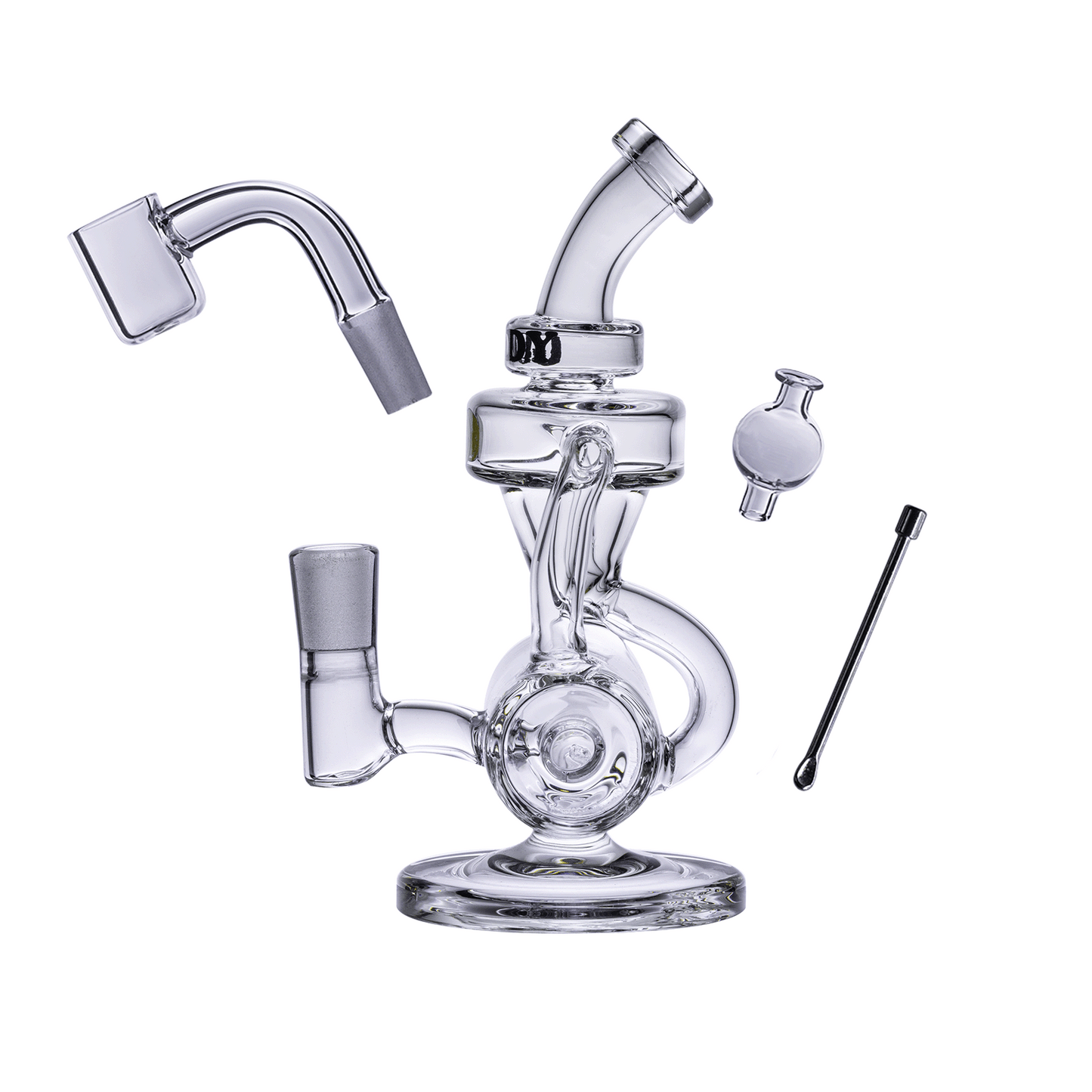 Goody Glass - Drummer Boy Mini Dab Rig 4-Piece Kit