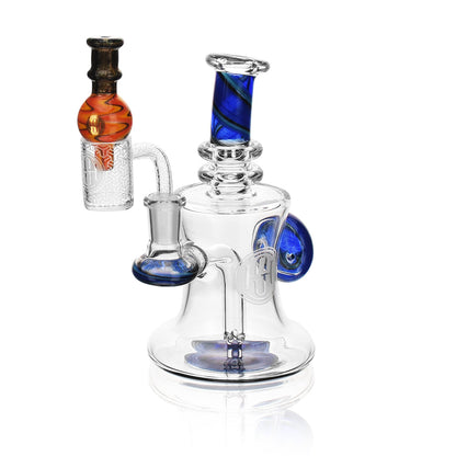 High Society | Astara Premium Wig Wag Concentrate Rig (Blue)