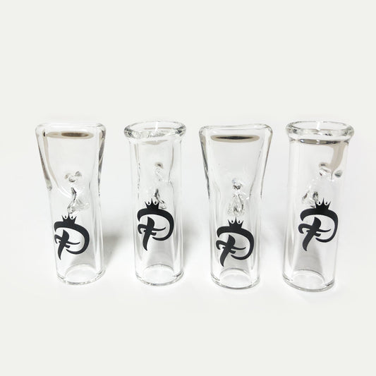 12mm Phuncky Logo Clear 4 Pack (Mixed)